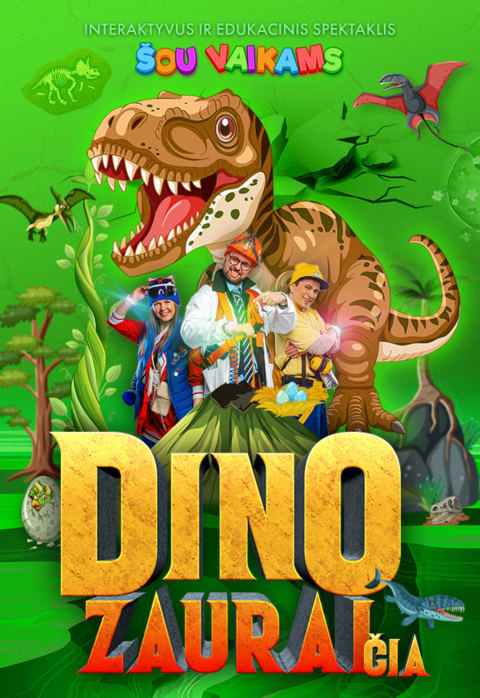 Купить билеты Premjera! Dinozaurai ČIA Utena, Utenos kultūros centras Ноябрь 22