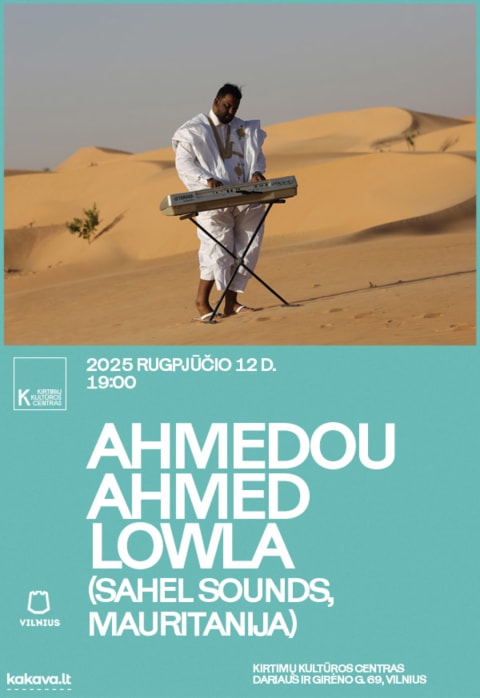 Купить билеты AHMEDOU AHMED LOWLA (Sahel Sounds, Mauritania) koncertas | Vilnius Vilnius, Kirtimų kultūros centras Август 12