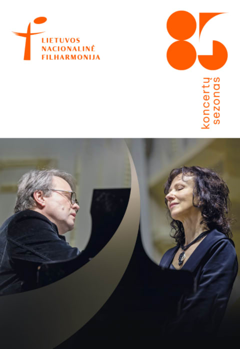 Pirkti bilietus Lietuvos ir Ukrainos pianistų duetų dedikacija Čiurlionio metams Vilnius, Lietuvos nacionalinė filharmonija Spalis 12