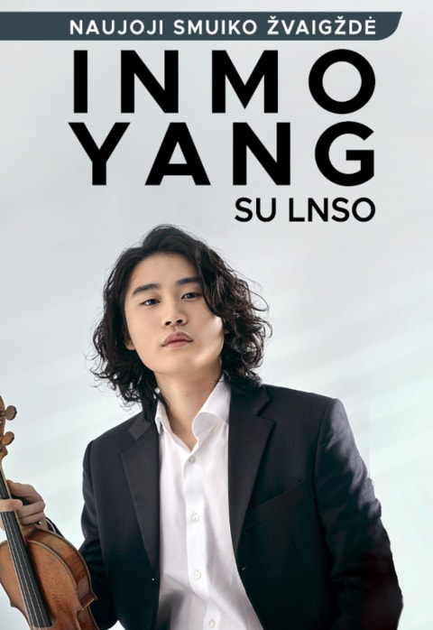 Pirkti bilietus Naujoji smuiko žvaigždė INMO YANG pasirodys Vilniuje – LNSO koncerte Filharmonijoje Vilnius, Lietuvos nacionalinė filharmonija Spalis 18