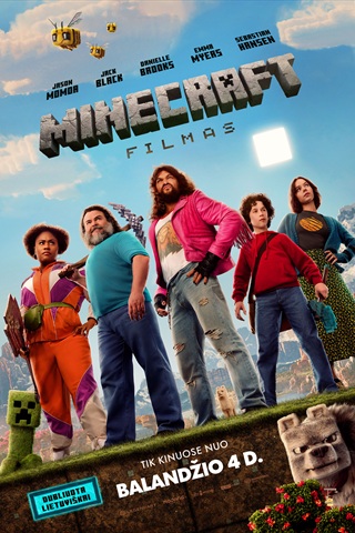 Купить билеты Minecraft filmas (dubliuotas lietuviškai) Kaunas, Forum Cinemas Kaune Июнь 07