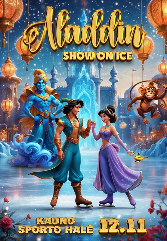 Pirkti bilietus ALADDIN ON ICE | KAUNAS Kaunas, Kauno sporto halė Gruodis 11