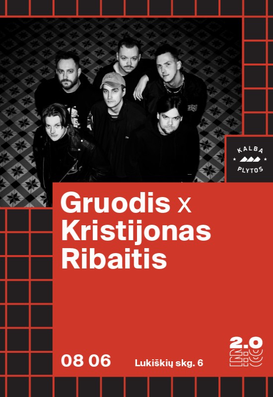 Buy tickets Gruodis x Kristijonas Ribaitis - Lukiškių kalėjimas 2.0 Vilnius, Lukiškių kalėjimas 2.0 August 06