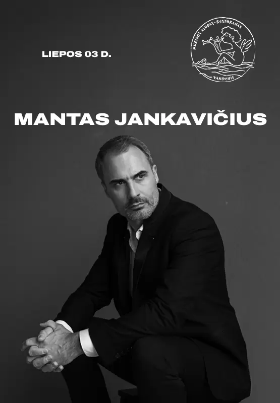 Pirkti bilietus Manto Jankavičiaus akustinis koncertas Palanga, Muzikos klubas Vandenis Liepa 03