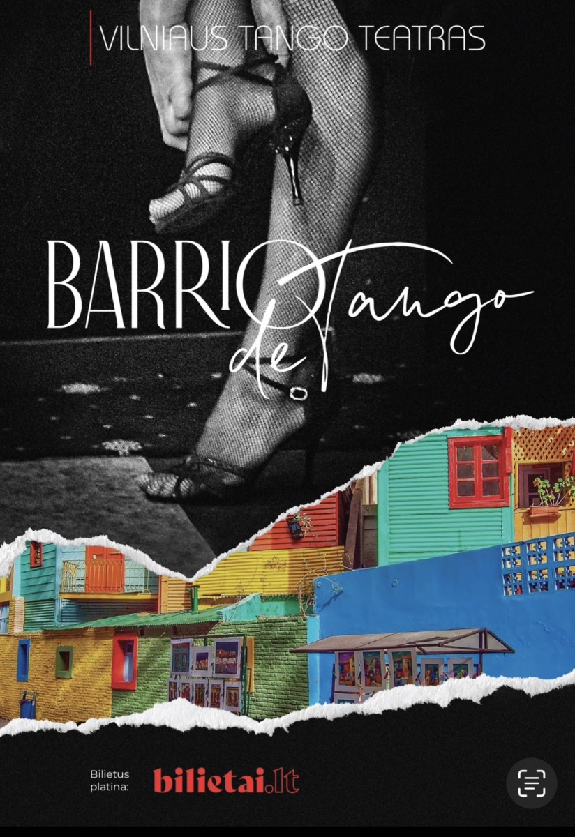 Купить билеты Vilniaus tango teatras - Barrio de Tango Vilnius, La Casa Del Tango, Gedimino pr. 64 Август 28