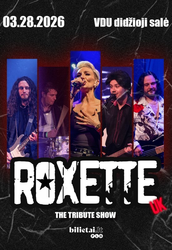 Pirkti bilietus Roxette UK | Kaunas Kaunas, VDU didžioji salė Kovas 28