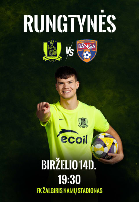 Pirkti bilietus Vilniaus „Riteriai“ – Gargždų „Banga“ Vilnius, Žalgirio namų stadionas Birželis 14