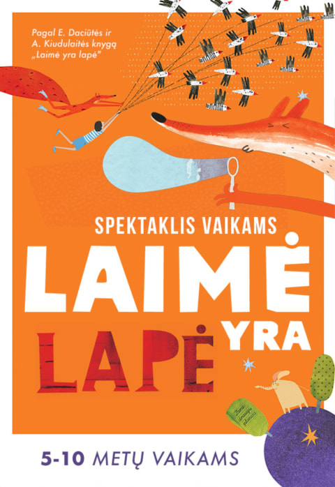 Pirkti bilietus Laimė yra lapė Kaunas, KKC / Kauno Kultūros Centras Gruodis 14