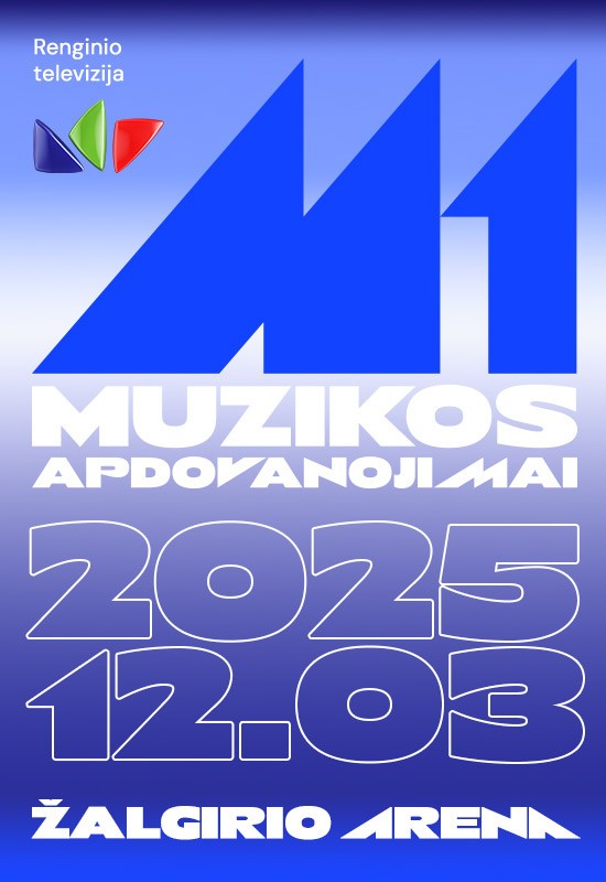 Pirkti bilietus M1 Muzikos Apdovanojimai Kaunas, Kauno Žalgirio arena Gruodis 03