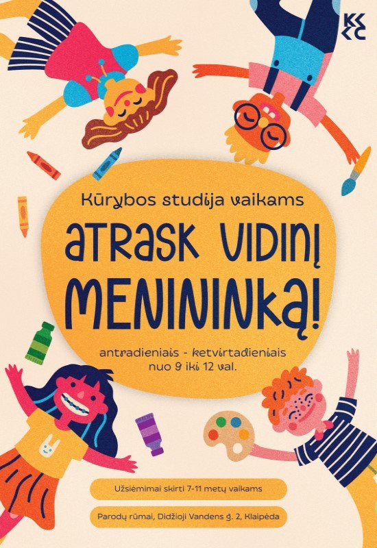 Pirkti bilietus Kūrybos studija vaikams 