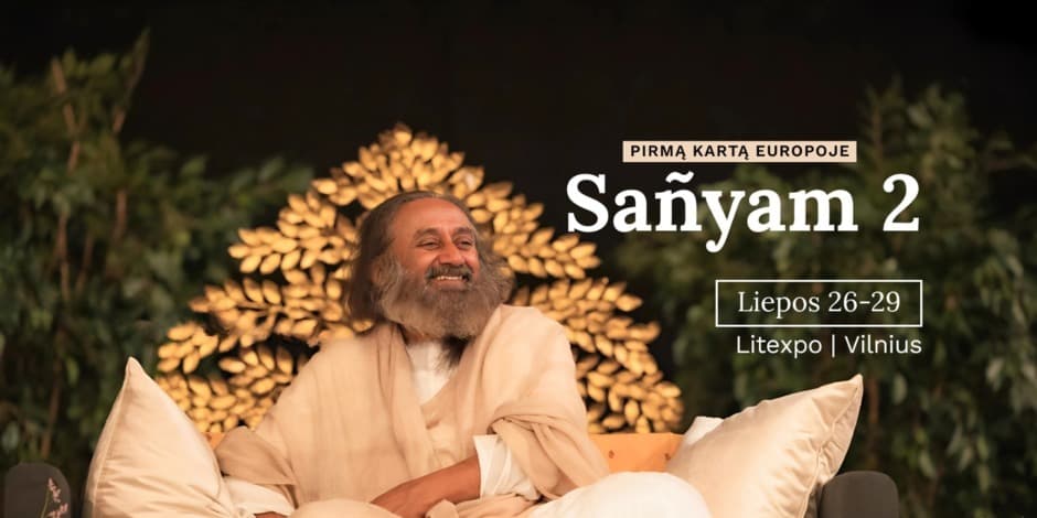 Купить билеты Sañyam 2 programa su Gurudevu Vilnius, LITEXPO Июль 26
