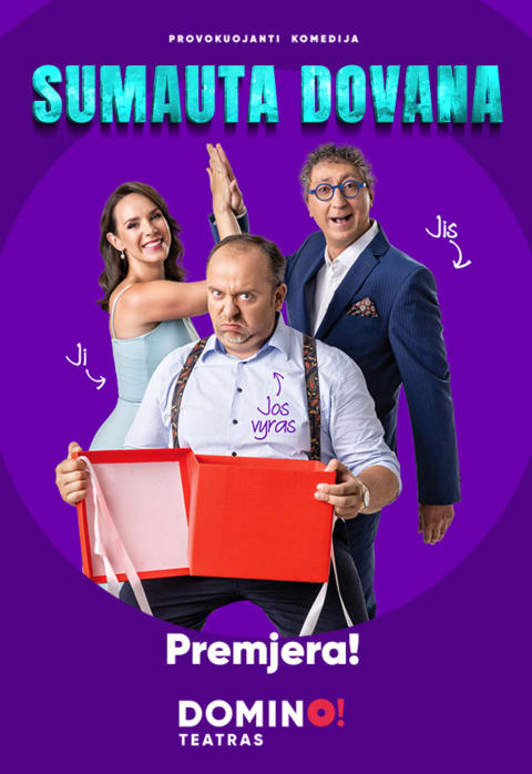 Pirkti bilietus DOMINO teatras | premjera SUMAUTA DOVANA Vilnius, DOMINO teatras Gruodis 17