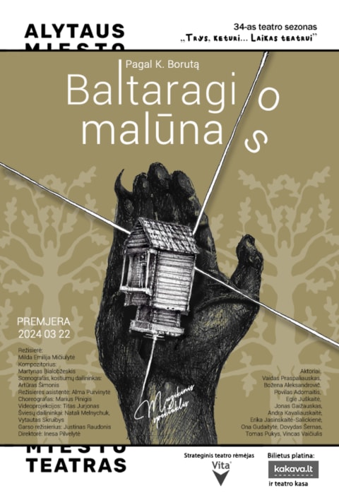 Pirkti bilietus Muzikinis spektaklis „Baltaragio malūnas“ Varėna, Varėnos kultūros centras Spalis 11