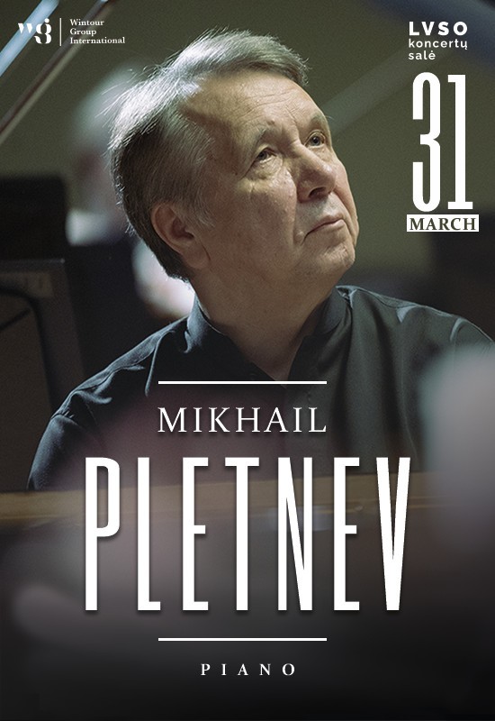 Купить билеты Mikhail Pletnev Vilnius, LVSO koncertų salė Март 31