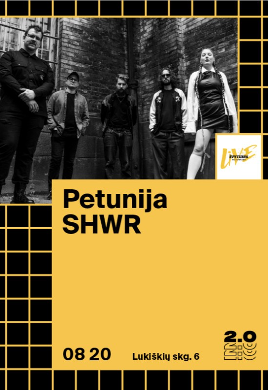 Pirkti bilietus Petunija x SHWR - Lukiškių kalėjimas 2.0 Vilnius, Lukiškių kalėjimas 2.0 Rugpjūtis 20