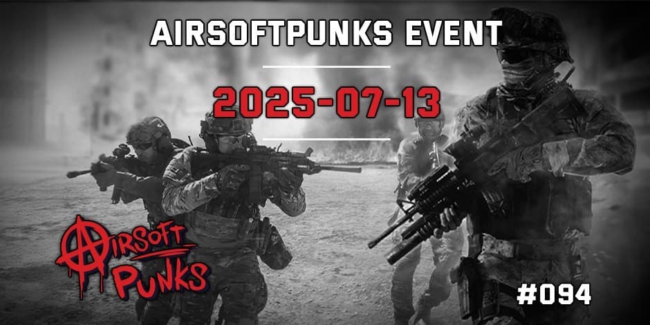 Pirkti bilietus AirsoftPunks Event #094 Vilnius, Airsoft Punks Liepa 13