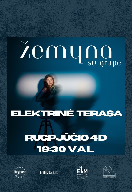 Pirkti bilietus Žemyna su grupe | Elektrinė terasa Vilnius, Energetikos ir technikos muziejus Rugpjūtis 04