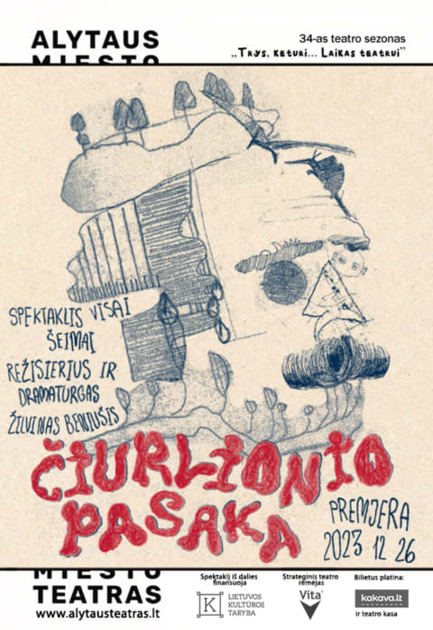 Pirkti bilietus „Čiurlionio pasaka“ Alytus, Alytaus miesto teatras Spalis 12