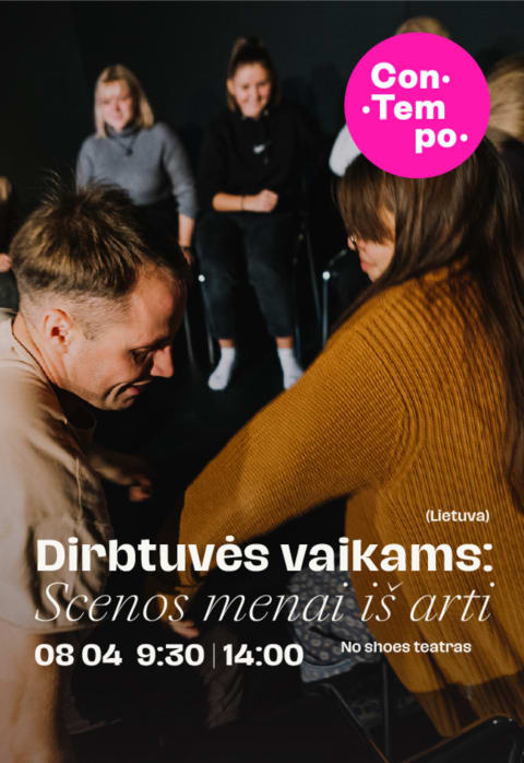 Pirkti bilietus ConTempo dirbtuvės vaikams: scenos menai iš arti Kaunas, „Herojaus“ progimnazija Rugpjūtis 04
