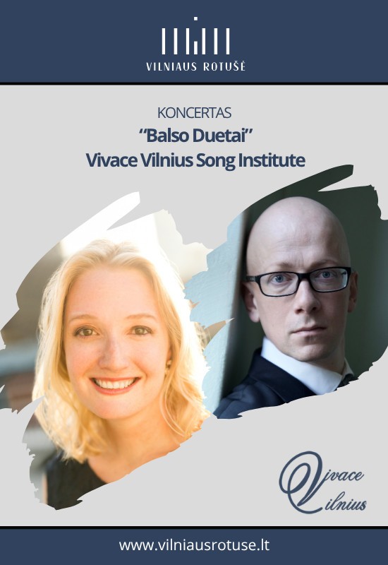 Buy tickets Festivalio Vivace Vilnius koncertas. Balso Duetai  - Vivace Vilnius Song Institute Vilnius, Vilniaus Rotušė August 05