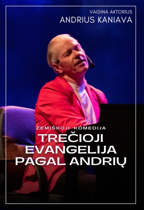 Купить билеты „Trečioji Evangelija pagal Andrių“ | Utenos kamerinis teatras Utena, Utenos Kamerinis teatras Декабрь 03