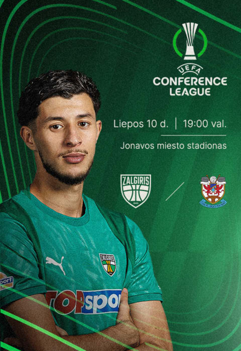 Pirkt biļetes UEFA Konferencijų lygos atrankos rungtynės „Kauno Žalgiris“ - „Penybont“ (Velsas) Jonava, Jonavos centrinis stadionas Jūlijs 10