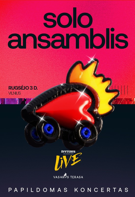 Buy tickets SOLO ANSAMBLIS | VILNIUS | PAPILDOMAS Vilnius, Vasaros terasa September 03