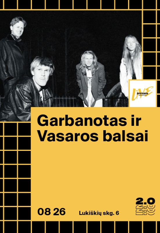 Pirkti bilietus Garbanotas ir Vasaros balsai - Lukiškių kalėjimas 2.0 Vilnius, Lukiškių kalėjimas 2.0 Rugpjūtis 26