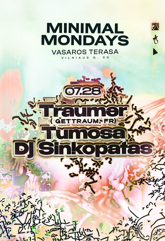 Pirkti bilietus Minimal Mondays: Traumer (FR), Tumosa, DJ Sinkopatas Vilnius, Vasaros terasa Liepa 28-29