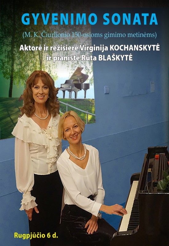 Pirkti bilietus GYVENIMO SONATA Birštonas, Birštono kurhauzas Rugpjūtis 06