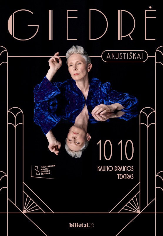 Pirkti bilietus GIEDRĖ | Kaunas | Akustiškai Kaunas, Nacionalinis Kauno dramos teatras Spalis 10