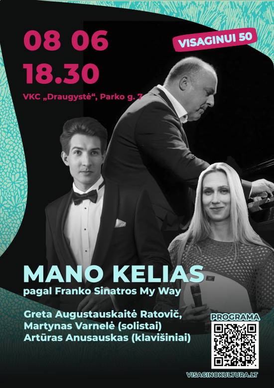 Pirkti bilietus Mano kelias | Visaginas Visaginas, Visagino kultūros centras, Draugystė Rugpjūtis 06