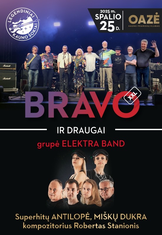 Pirkti bilietus Legendiniai Kauno šokiai su programa 