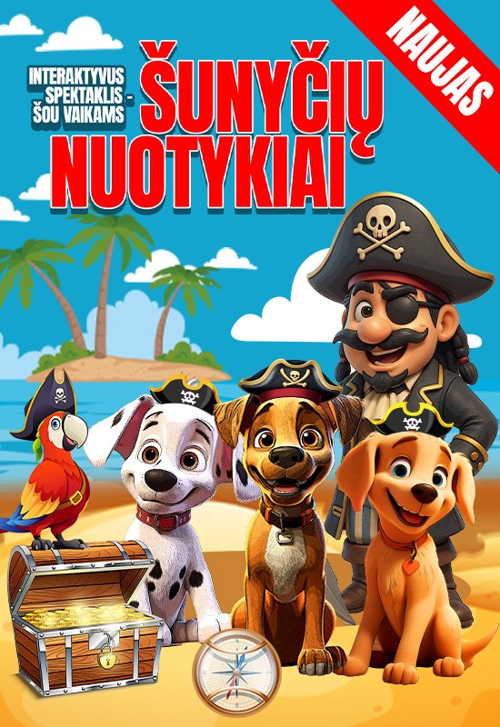 Pirkti bilietus Interaktyvus spektaklis vaikams 