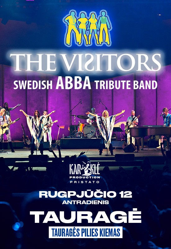 Pirkti bilietus ABBA Tribute band from Sweden | Tauragė Tauragė, Tauragės pilies kiemas Rugpjūtis 12