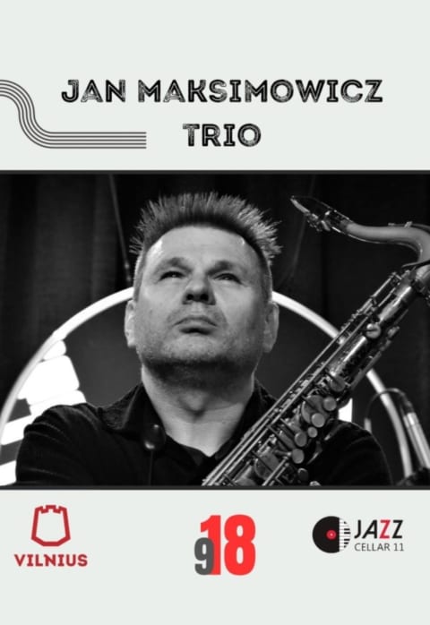 Pirkti bilietus Jan Maksimowicz trio Vilnius, Jazz Cellar 11 Rugsėjis 18