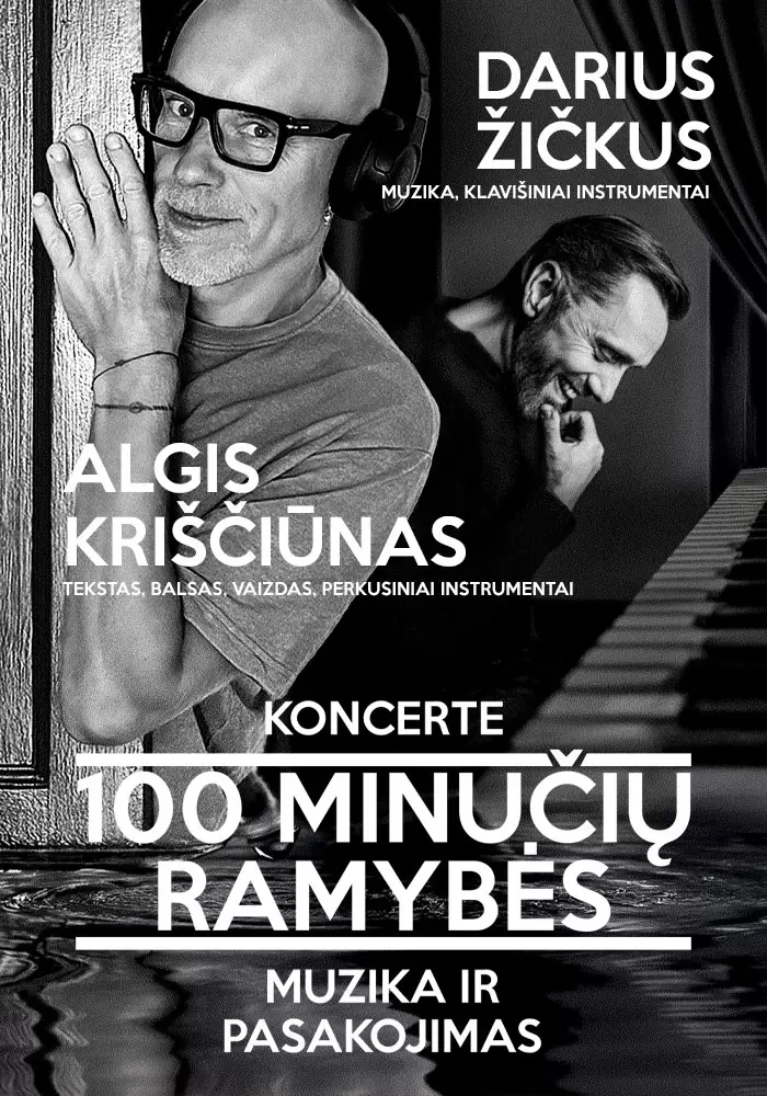 Pirkti bilietus 100 minučių ramybės Palanga, Muzikos klubas Vandenis Rugpjūtis 12