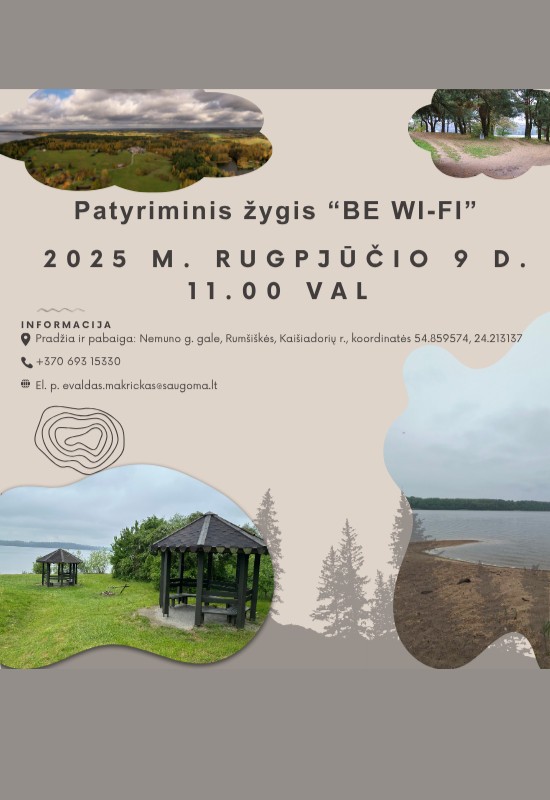 Buy tickets Patyriminis žygis 