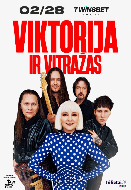Pirkti bilietus Viktorija ir Vitražas | Vilnius Vilnius, Twinsbet Arena Vasaris 28
