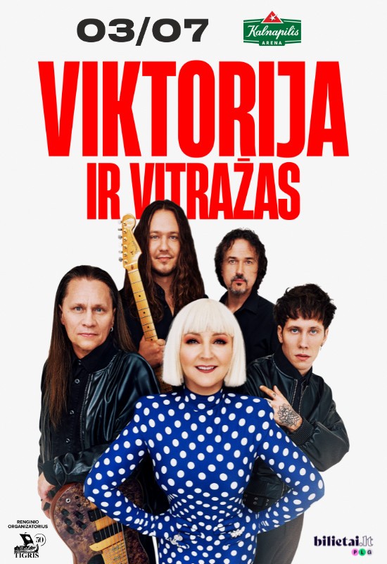 Buy tickets Viktorija ir Vitražas | Panevėžys Panevėžys, Kalnapilio arena March 07
