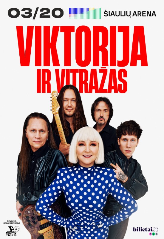 Pirkti bilietus Viktorija ir Vitražas | Šiauliai Šiauliai, Šiaulių arena Kovas 20