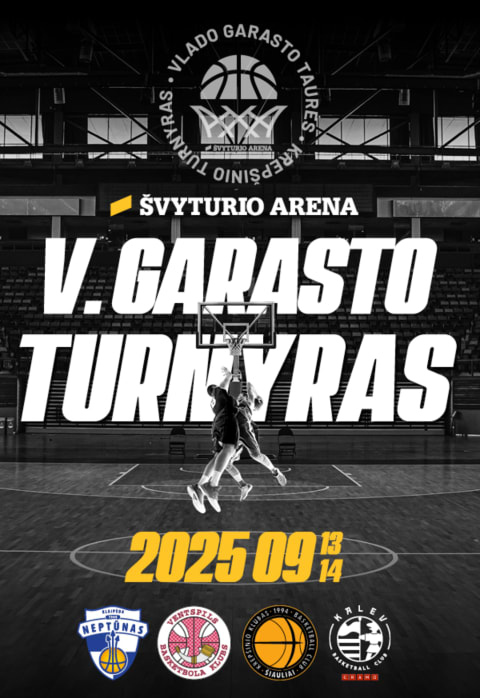 Pirkti bilietus Tarptautinis vyrų krepšinio turnyras V. Garasto taurei laimėti Klaipėda, Klaipėdos Švyturio arena Rugsėjis 14