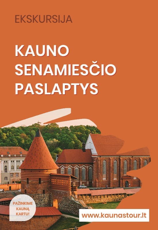 Pirkt biļetes EKSKURSIJA KAUNO SENAMIESČIO PASLAPTYS IR PILIES POŽEMIAI Kaunas, Kauno senamiestis Septembris 13
