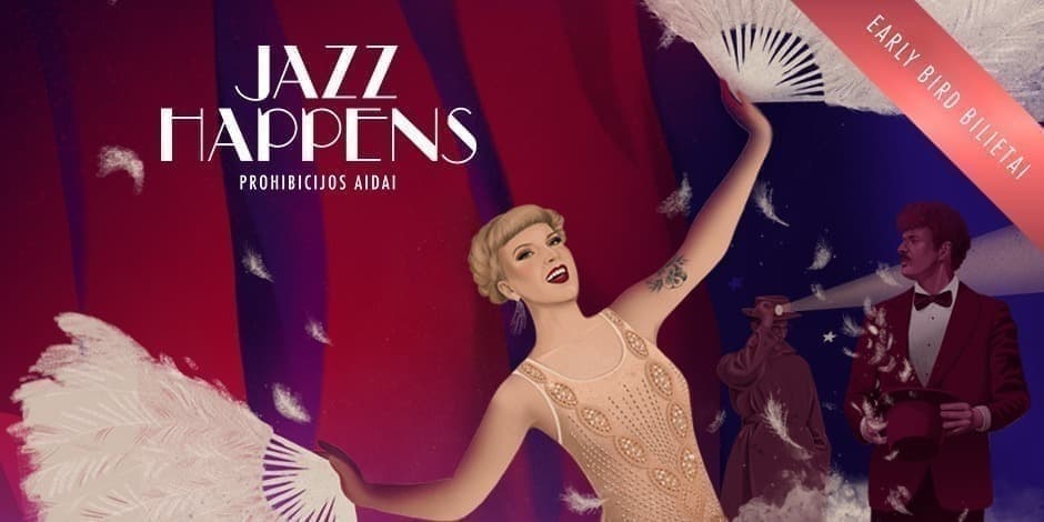 Купить билеты Jazz Happens | Prohibicijos aidai Šiauliai, Koncertų salė „Saulė“ Октябрь 09