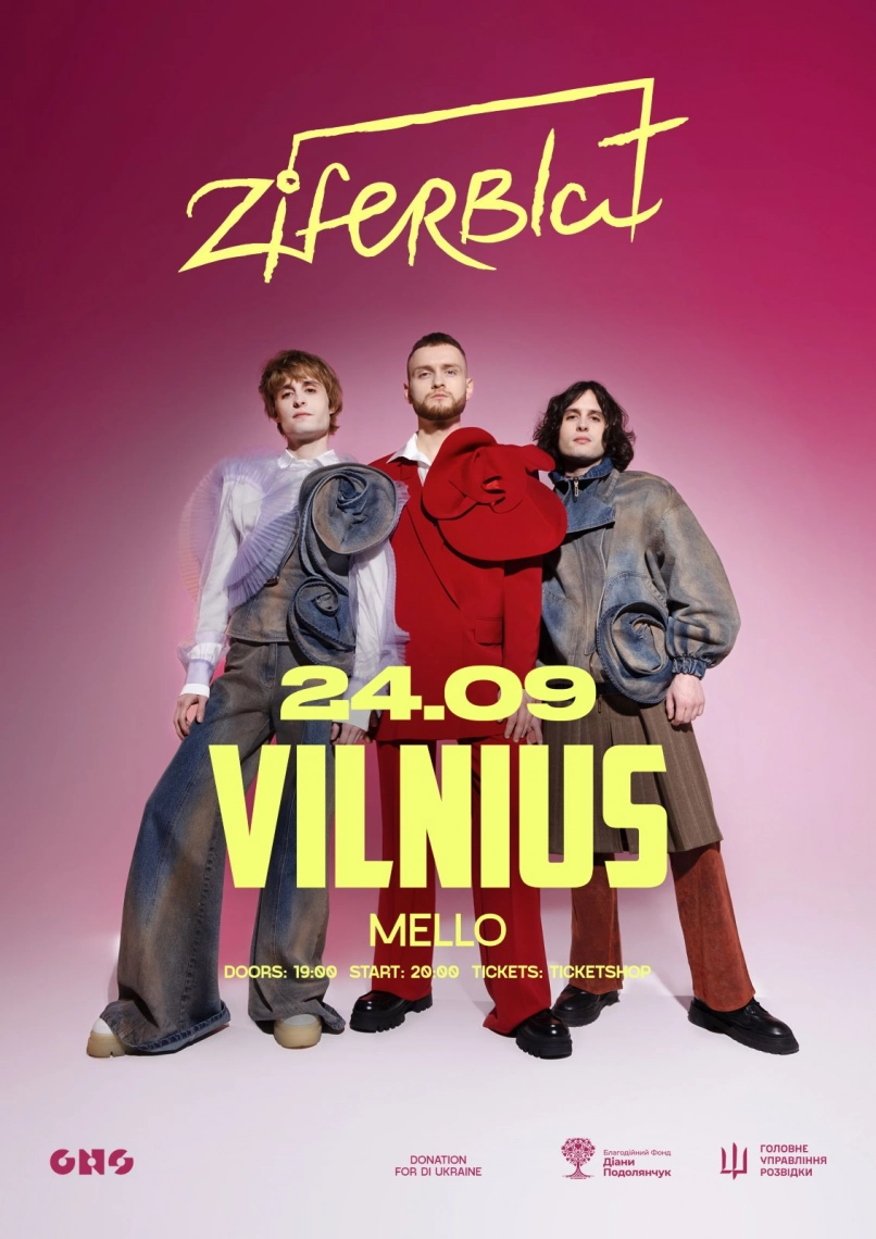 Pirkti bilietus Ziferblat (UA) | Vilnius Vilnius, Mello Rugsėjis 24