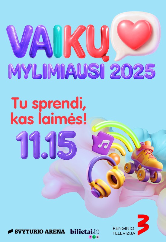 Купить билеты VAIKŲ MYLIMIAUSI Klaipėda, Klaipėdos Švyturio arena Ноябрь 15