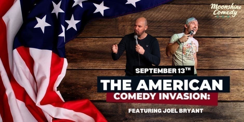Купить билеты The American Comedy Invasion Vilnius, Devyniasdešimt aštunti Сентябрь 13