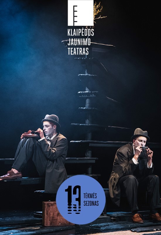Pirkti bilietus Klaipėdos jaunimo teatras | spektaklis Belaukiant Godo (rež. P. Pinigis) Vilnius, MENŲ SPAUSTUVĖ Lapkritis 25