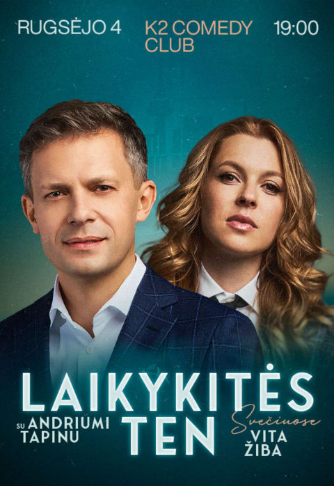 Pirkti bilietus Laikykitės ten 10-tojo sezono atidarymas | Svečiuose Vita Žiba Vilnius, K2 Comedy Club Rugsėjis 04