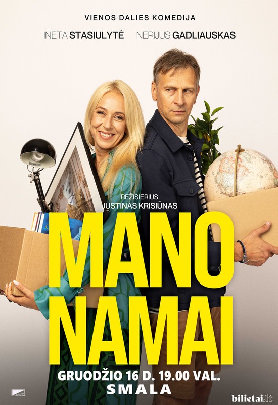 Pirkti bilietus MANO NAMAI | Vilnius Vilnius, SMALA Gruodis 16